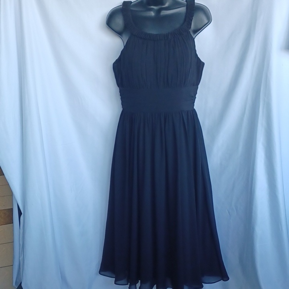 NWT Mori Lee by Madeline Gardner, Black flowy cocktail dress